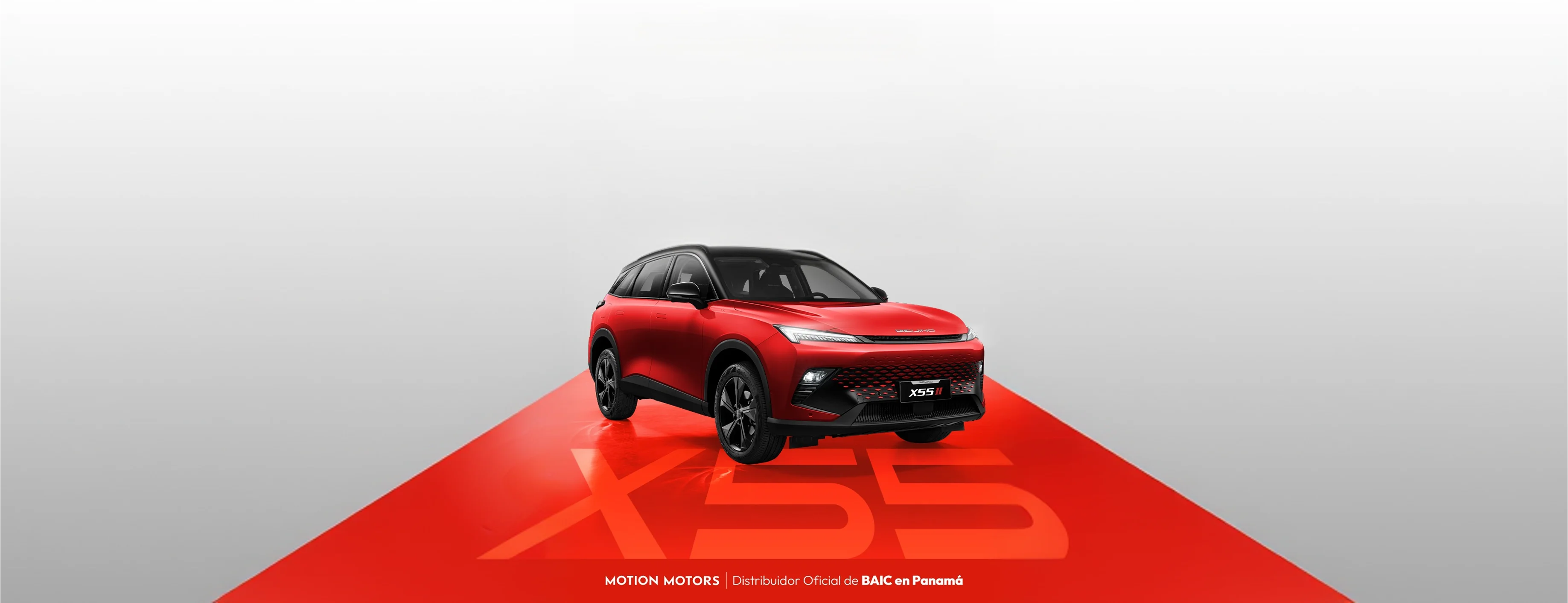 BAIC X55 — Motion Motors, Distribuidor Oficial de BAIC en Panamá