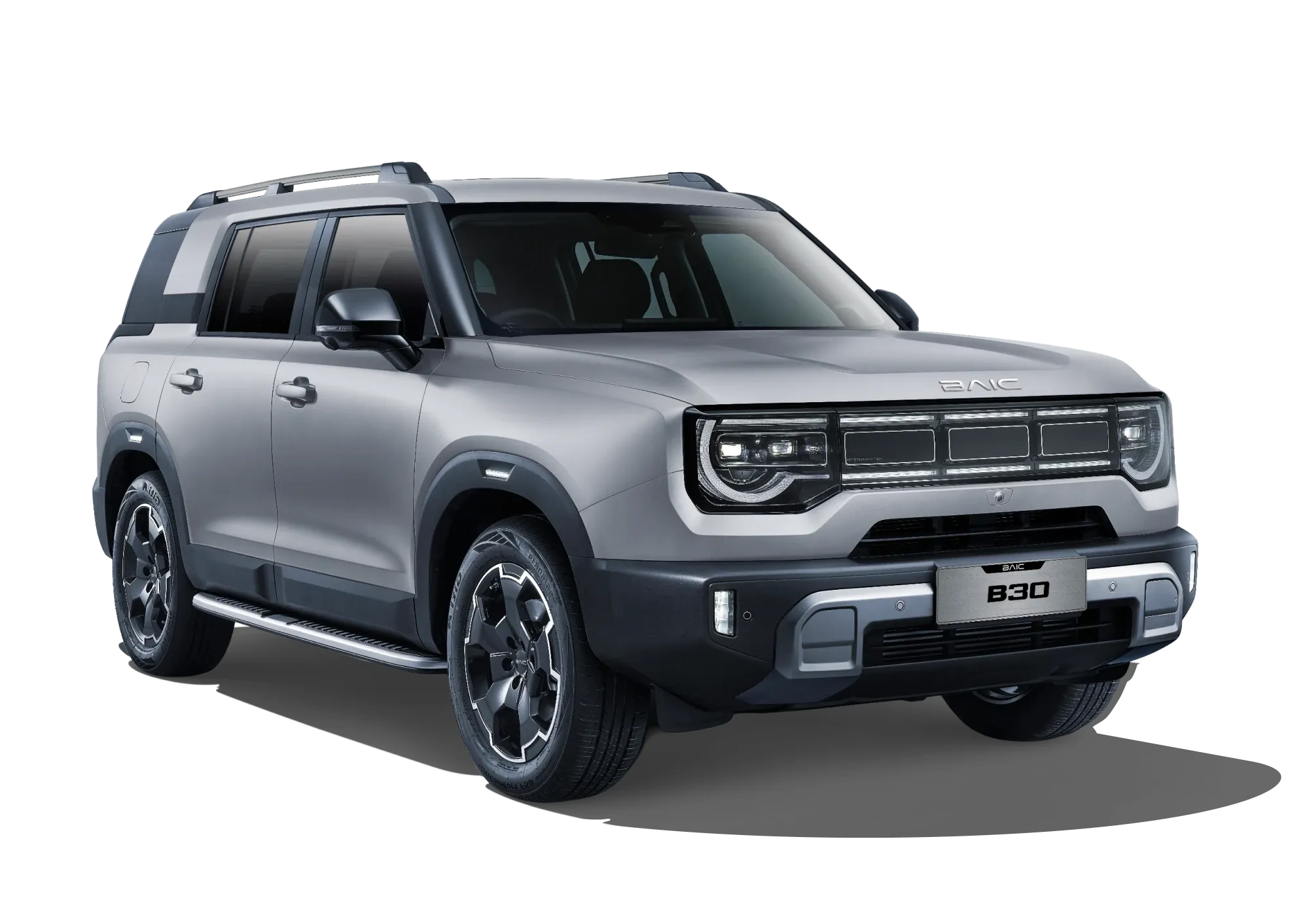 BAIC B30, color Gris
