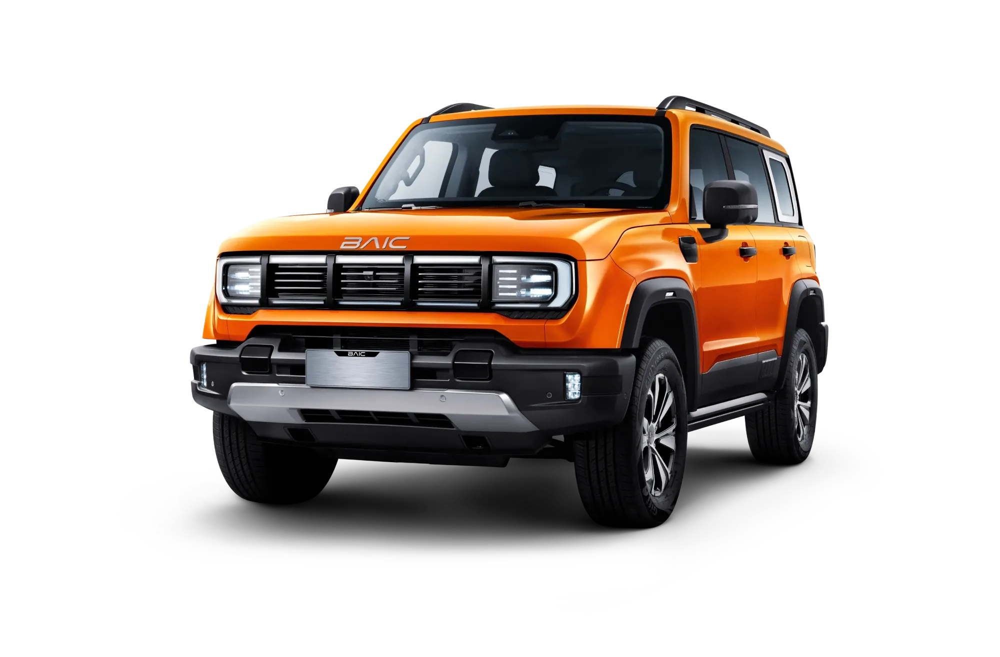 BAIC B40e REEV, color Naranja Aventura