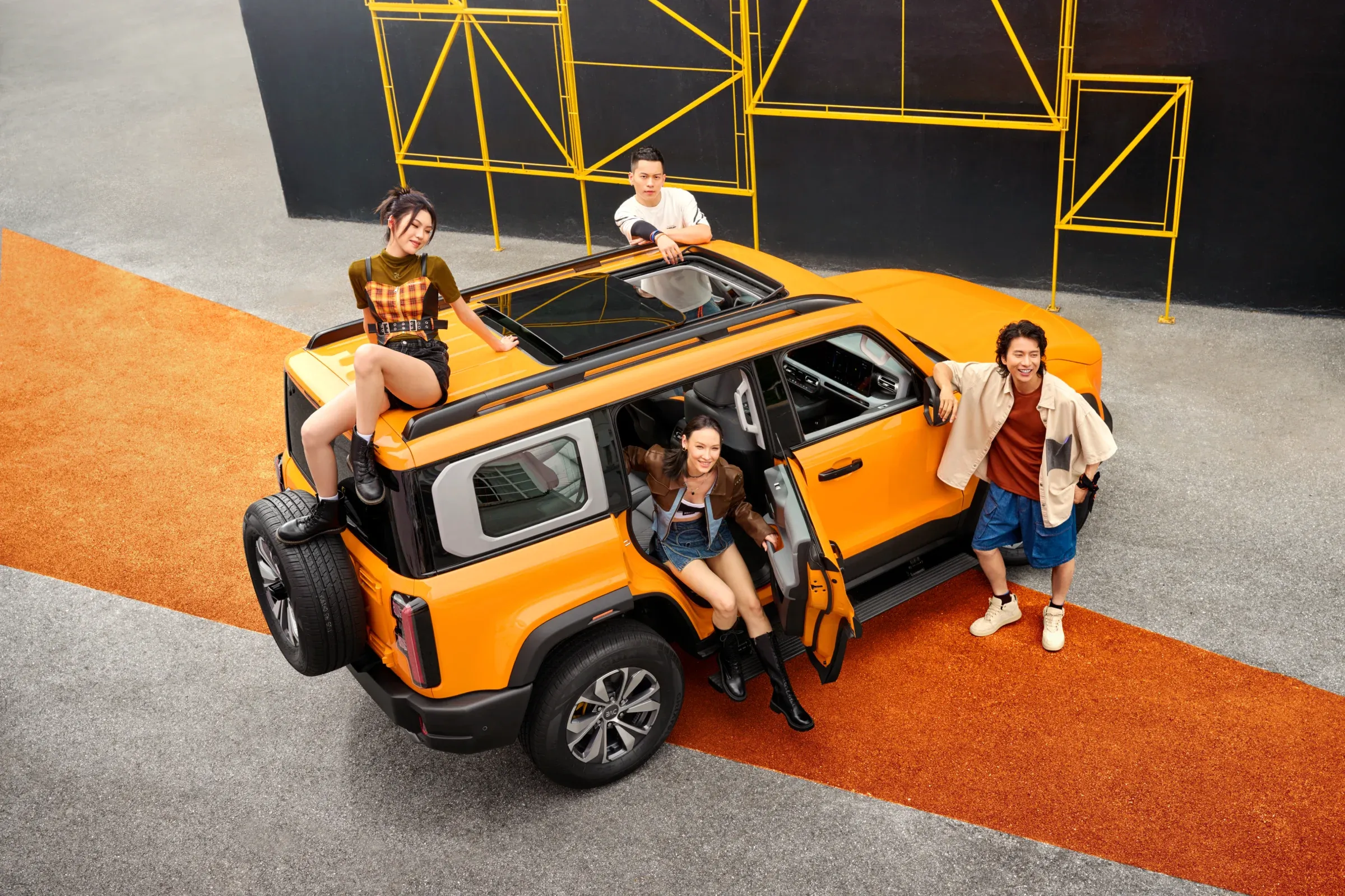 BAIC B40e REEV — exterior