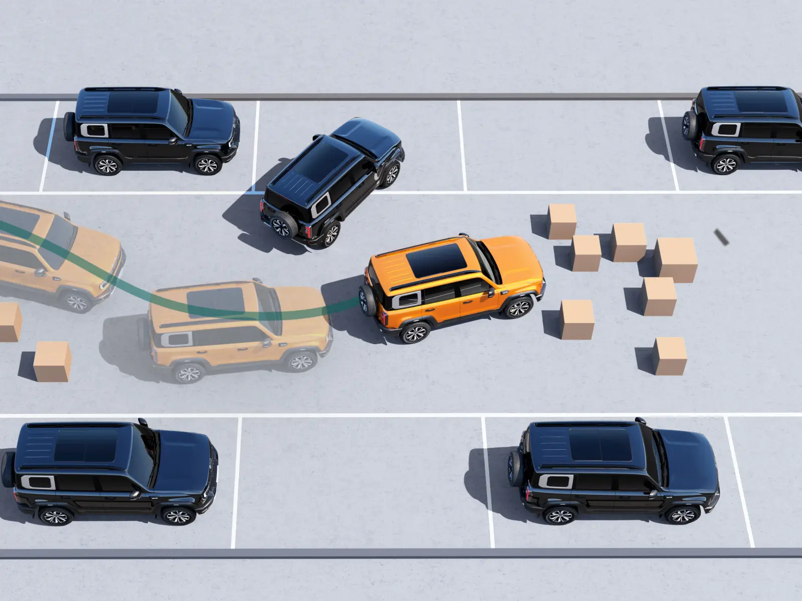 BAIC B40e REEV — Seguridad y asistencia (ADAS)